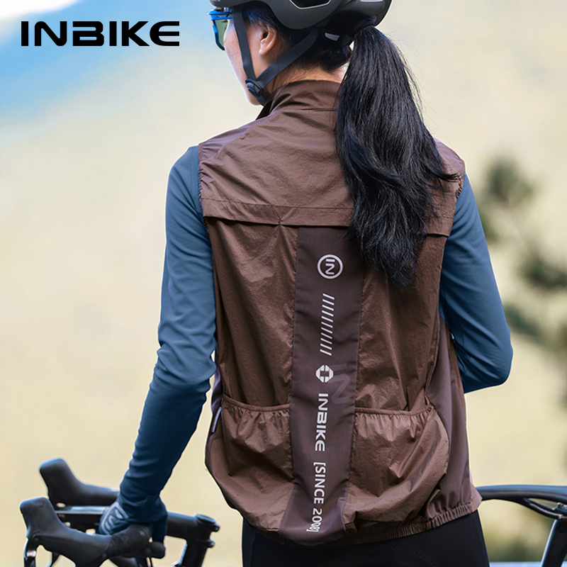 Mountain Biking Vest - Inbike colete de ciclismo feminino sem