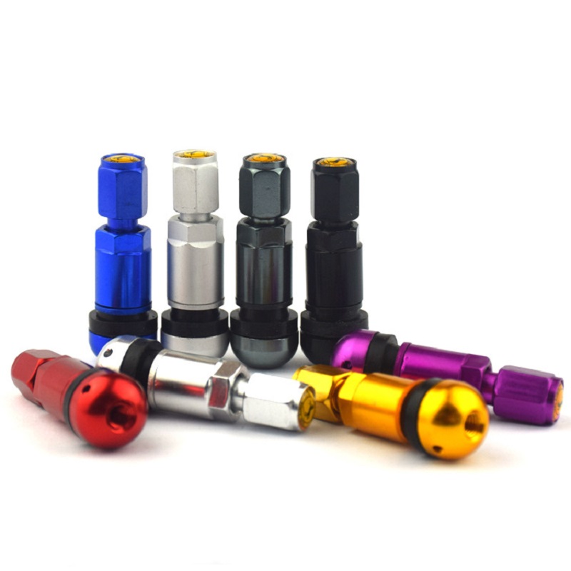 Tubeless Valve Core - 4 pçs universal liga de alumínio