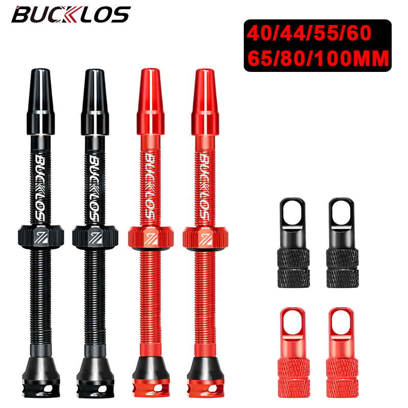 Tubeless Valve Core - Bucklos 40/44/55/60/65/80/100mm válvula sem câmara de