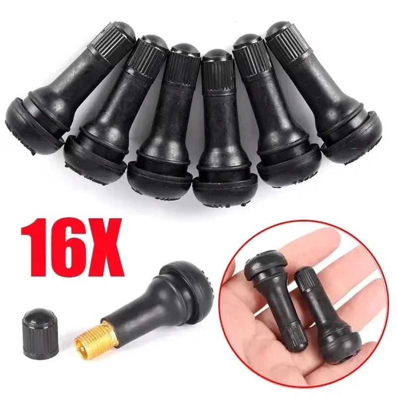 Tubeless Valve Core - Válvulas de Pneus Tubeless TR414 Pretas