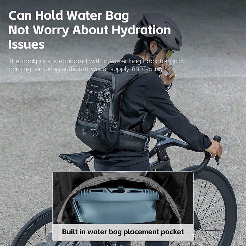 Mochila de Ciclismo WEST BIKIN - Mountain Biking Rucksack avaliação e preço