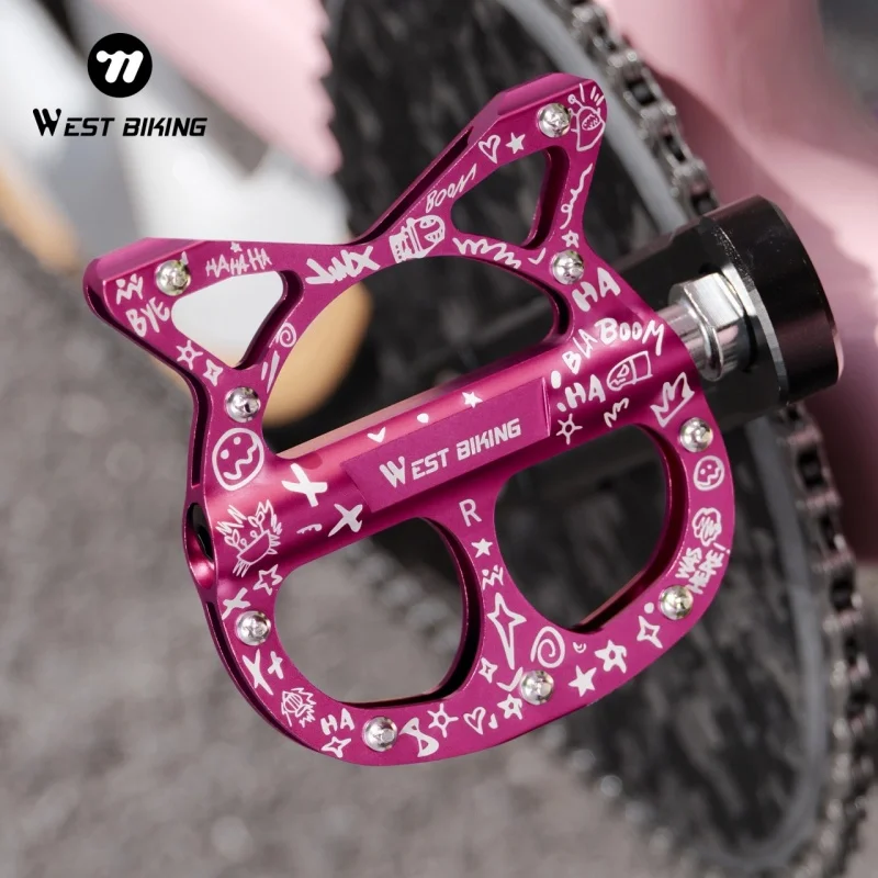 Pedais de Bicicleta WEST BIKIN - Pedal Platform Flat avaliação e preço