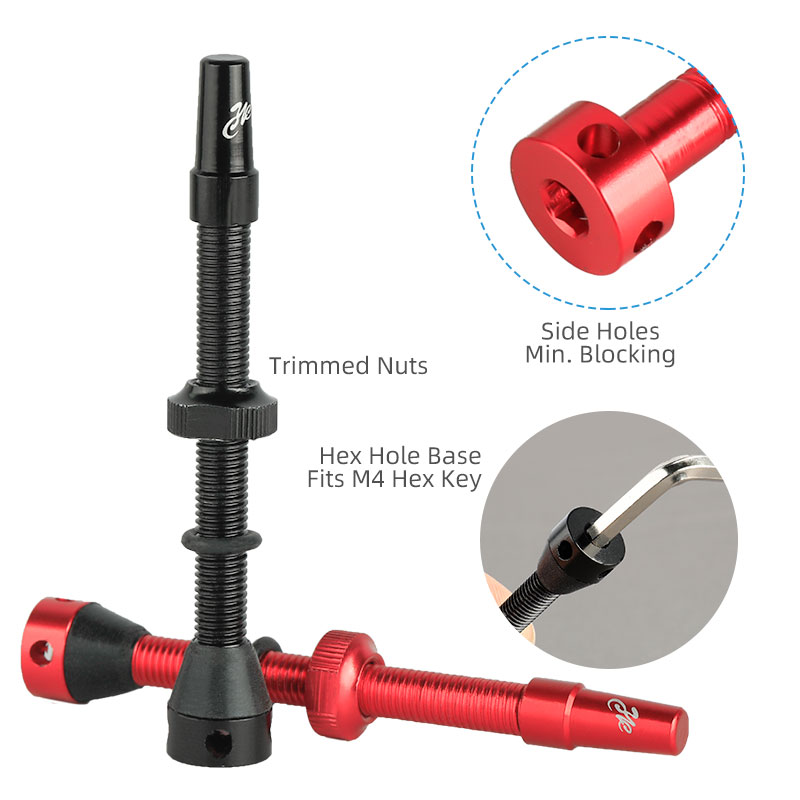 Deemount bicicleta sem câmara  - Tubeless Valve Core avaliação e preço