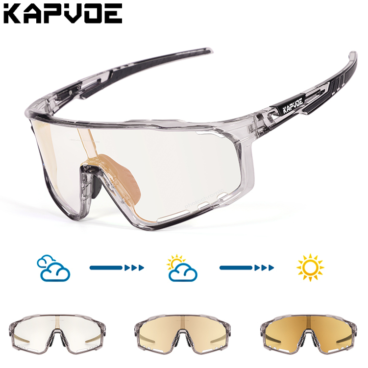 Kapvoe cor fotocromática cicli - Mountain Biking Sport avaliação e preço