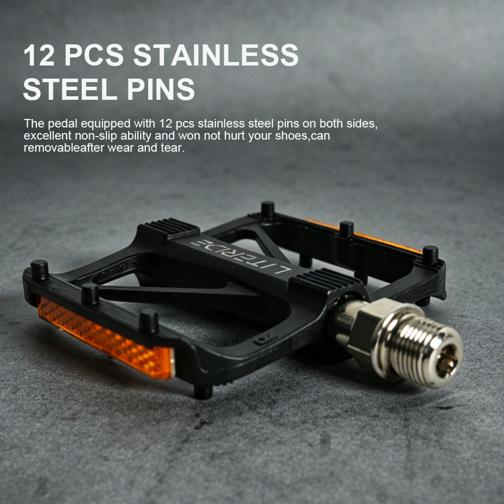 Pedais de Bicicleta LiteRide F - Pedal Platform Flat avaliação e preço