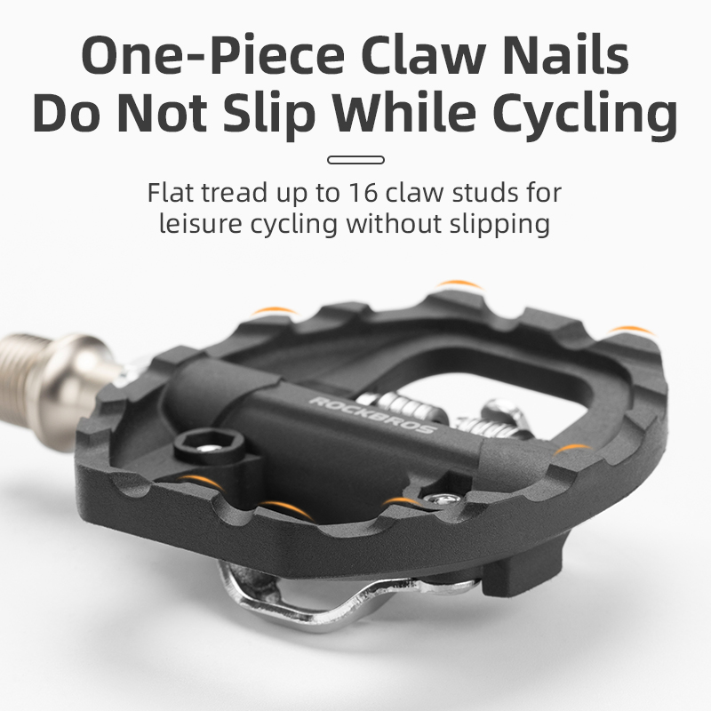 Rockbros pedal de bloqueio de  - Pedal Platform Flat avaliação e preço