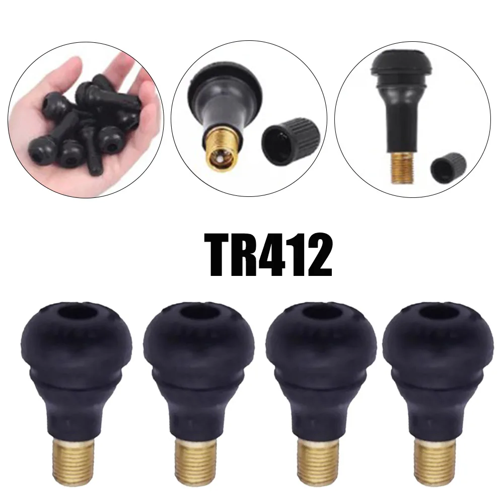 4 pçs universal tr412 snap-in  - Tubeless Valve Core avaliação e preço