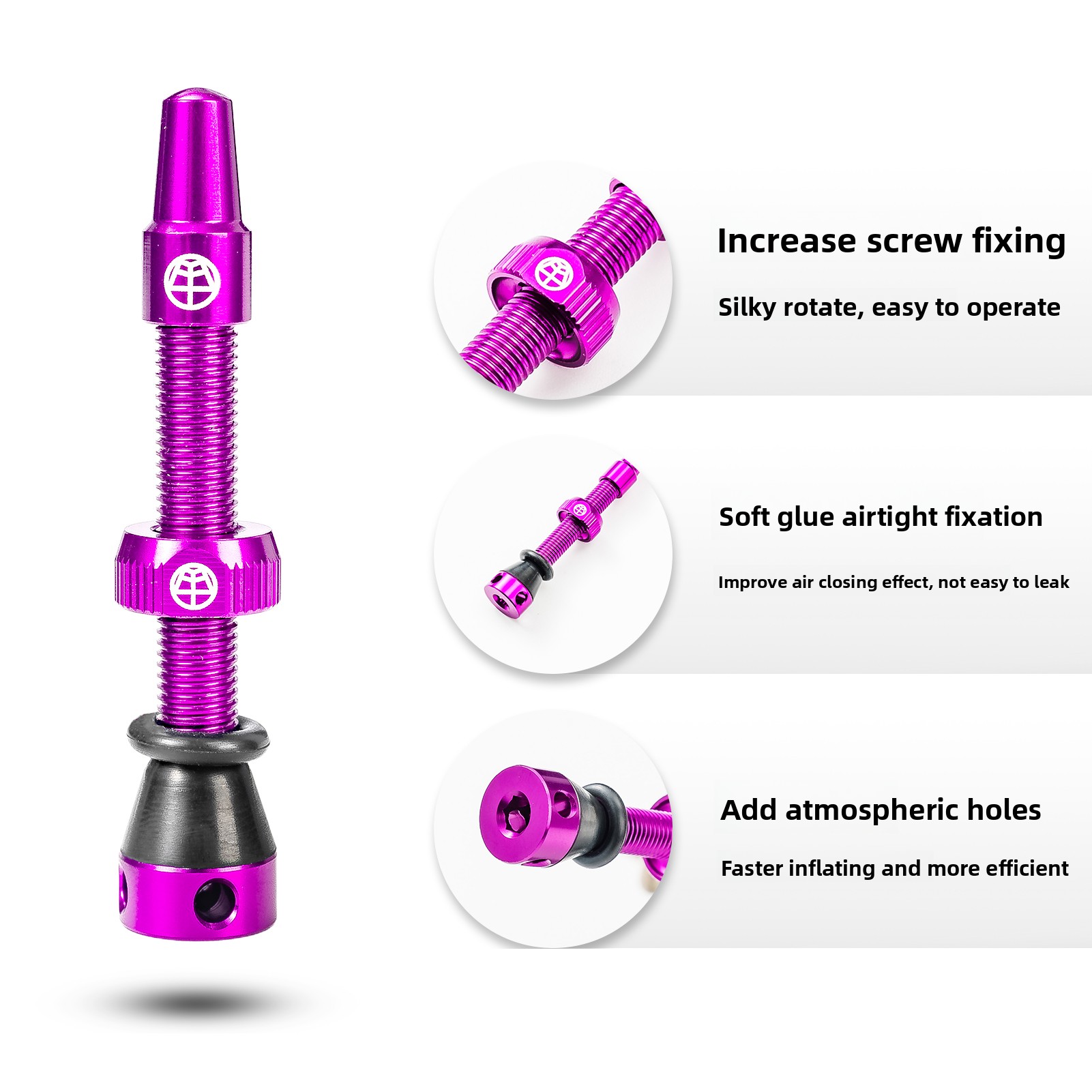 Válvula Tubeless para Biciclet - Tubeless Valve Core avaliação e preço