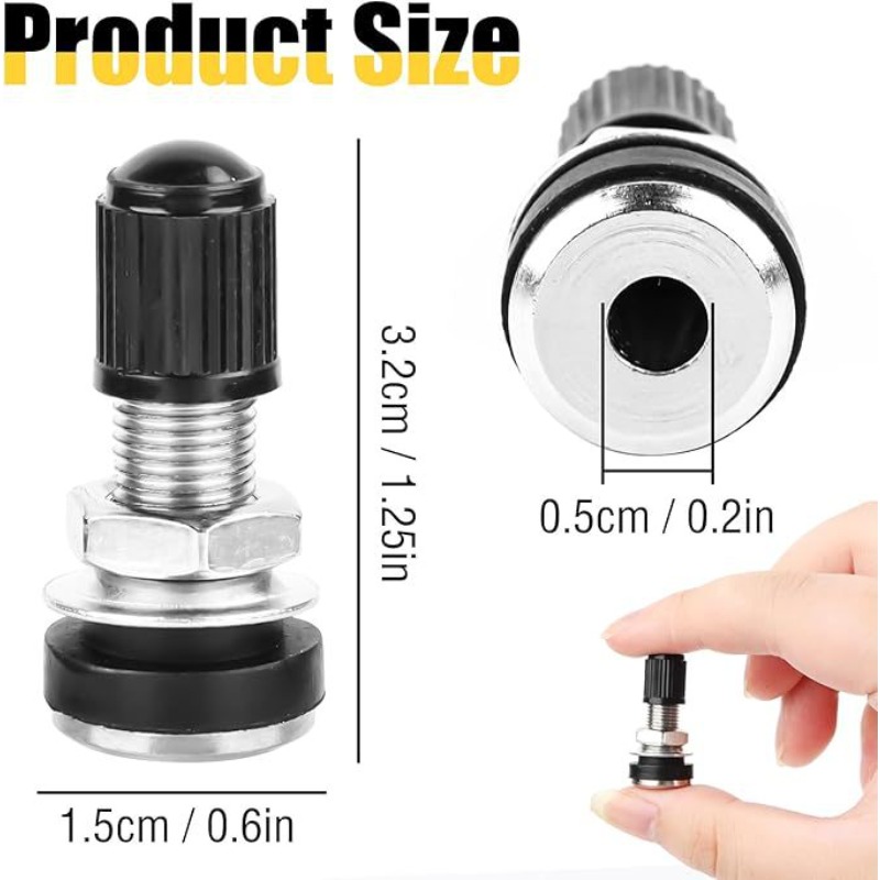 Tampa da válvula do pneu da ro - Tubeless Valve Core avaliação e preço