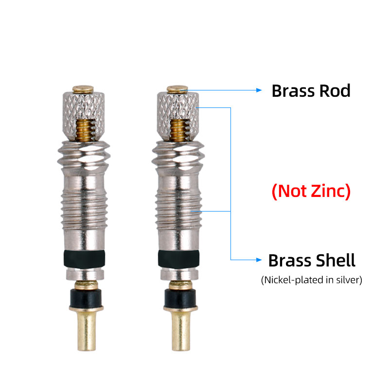 Deemount válvula presta núcleo - Tubeless Valve Core avaliação e preço